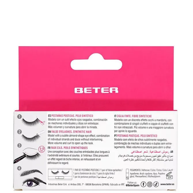 Pestañas Postizas Nº 256 Volumen and Curl