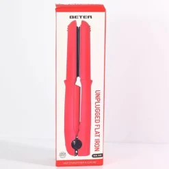 Plancha de Cabello Inalámbrica GRWM Rojo