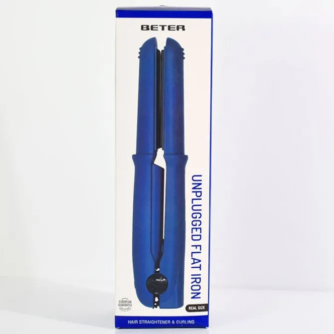 Plancha de Cabello Inalámbrica GRWM Azul