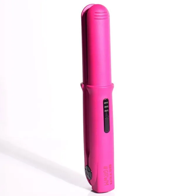 Plancha de Cabello Inalámbrica GRWM Rosa