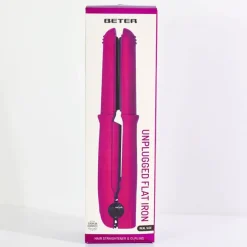 Plancha de Cabello Inalámbrica GRWM Rosa