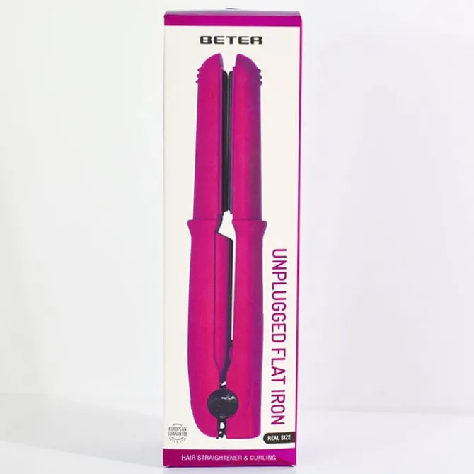 Plancha de Cabello Inalámbrica GRWM Rosa