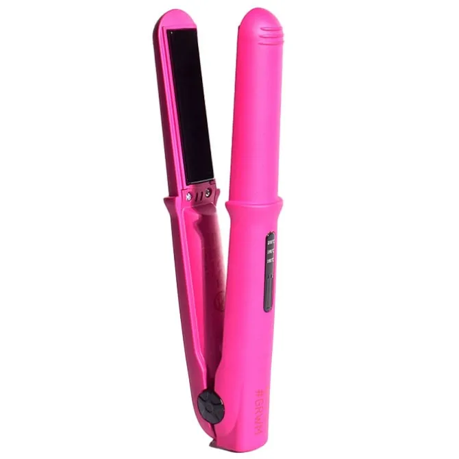 Plancha de Cabello Inalámbrica GRWM Rosa
