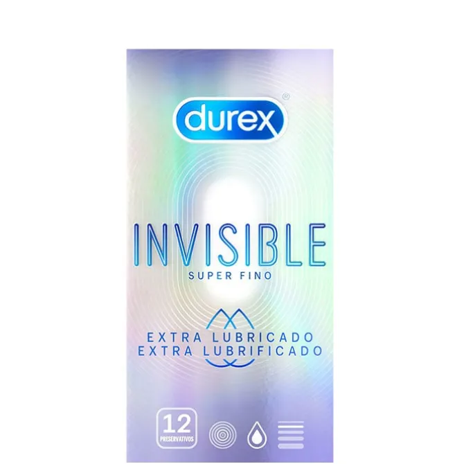 Preservativos Invisible Extra Lubricado