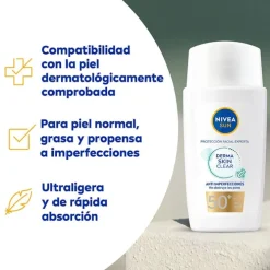Protección Facial Derma Skin Clear SPF50+