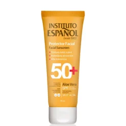 Protector Facial Aloe Vera SPF50+