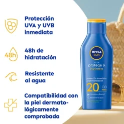 Protege & Hidrata Loción Solar SPF20