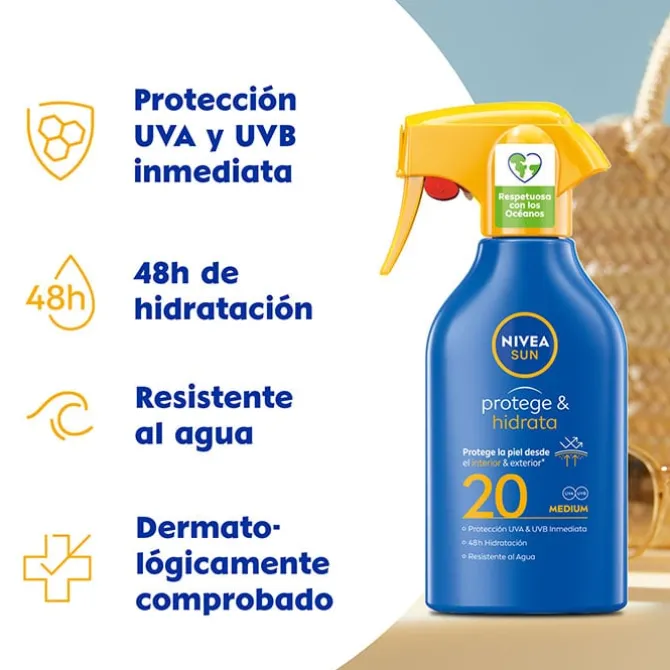 Protege & Hidrata Spray Solar SPF50+