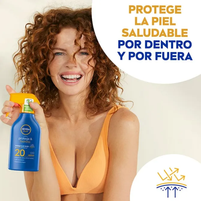 Protege & Hidrata Spray Solar SPF50+