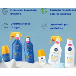 Protege & Juega Loción Solar Sensitive Niños SPF50+