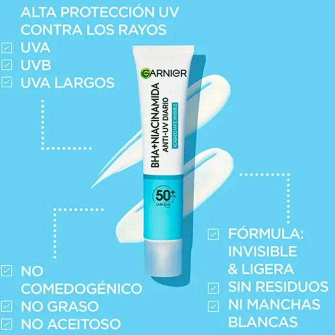 Pure Active Fluido Anti-Imperfecciones SPF50+