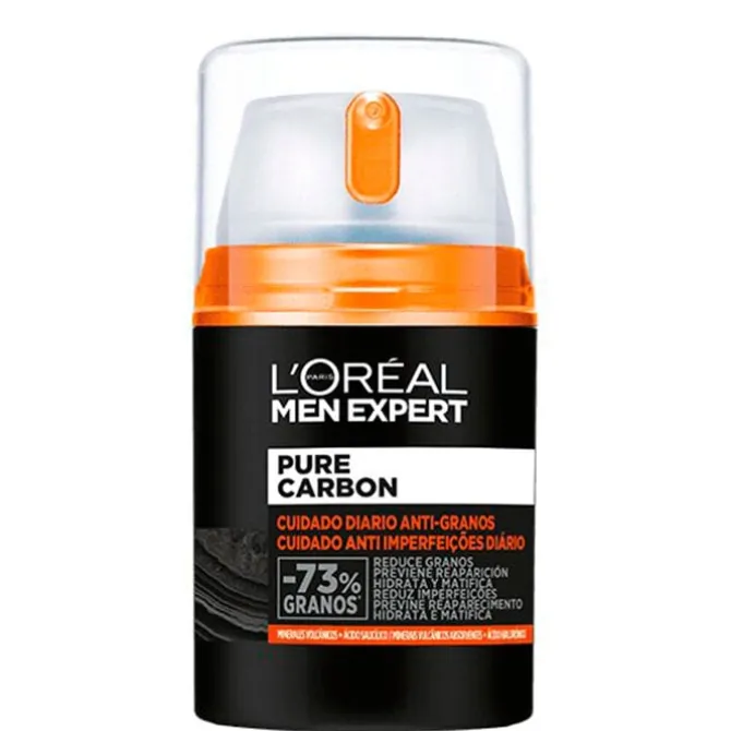 Pure Carbon Crema Día Anti-Granos