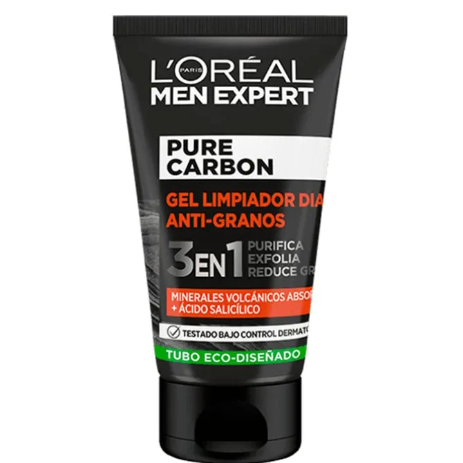 Pure Carbon Gel Limpiador Día Anti-Granos
