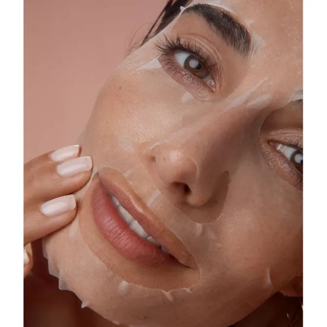 Q10 Plus C Mascarilla de Tejido Anti-Arrugas + Energizante