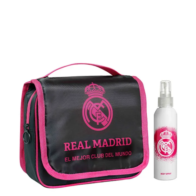 Real Madrid Femenino Body Spray Estuche