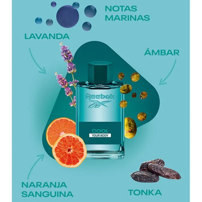 Reebok Cool Your Body For Men Estuche