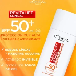 Revitalift Clinical Vitamina C Fluido SPF50+