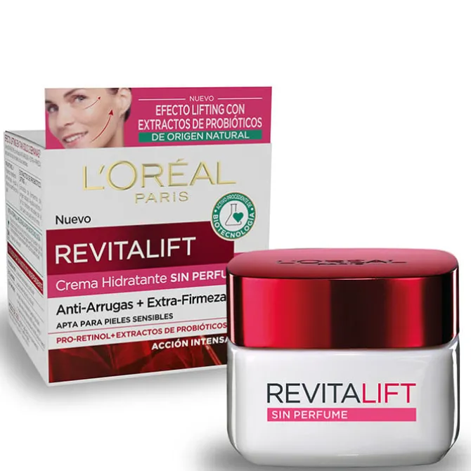 Revitalift Crema Día Sin Perfume