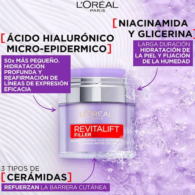 Revitalift Filler Gel Crema Ácido Hialurónico
