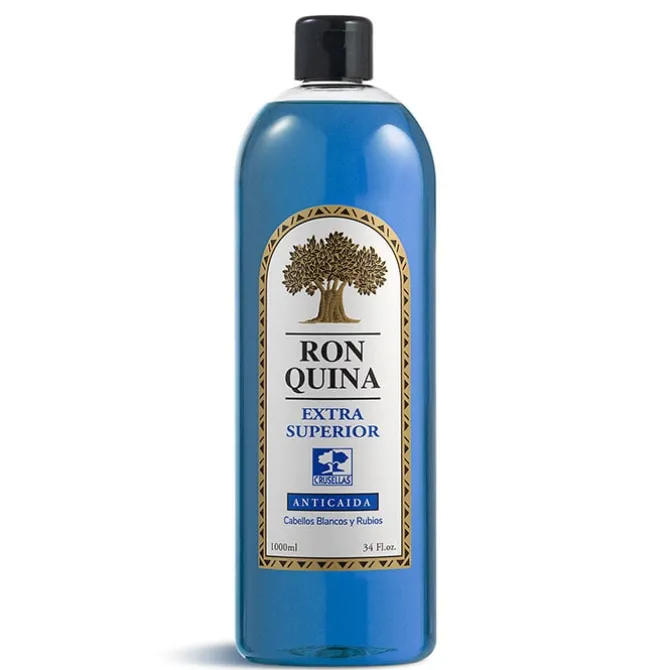 Ron Quina Extra Superior Anticaída Azul