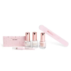 Rose Quarz French Nails Estuche