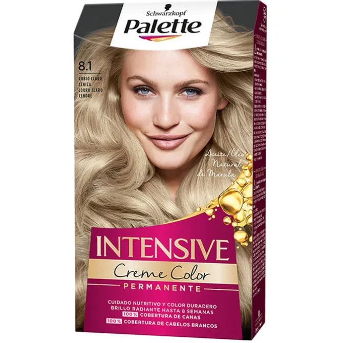 Salon Colors Tinte Cabello Nº 8.1 Rubio Claro Ceniza