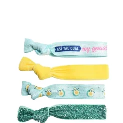 Set Avocado Coleteros Tela Nudo Mr. Wonderful