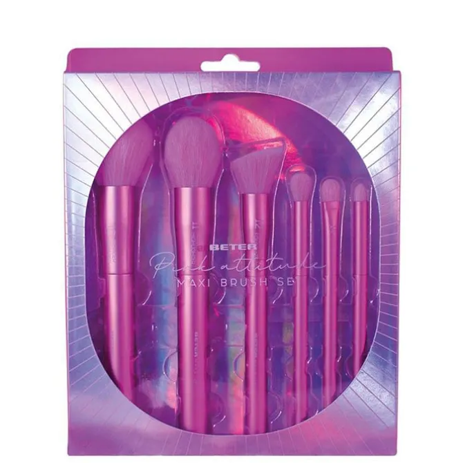 Set Brochas de Maquillaje Pink Attitude Collection