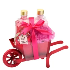 Set de Baño Carretilla Metálica