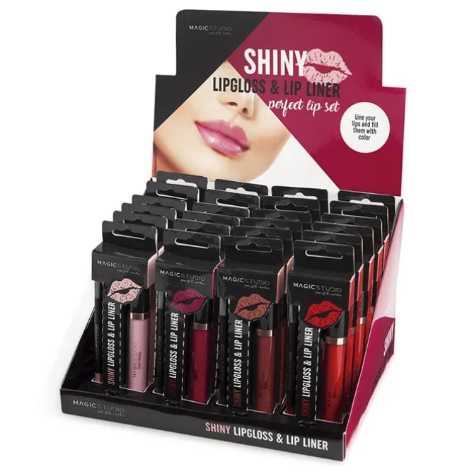 Shiny Lipgloss & Lip Liner