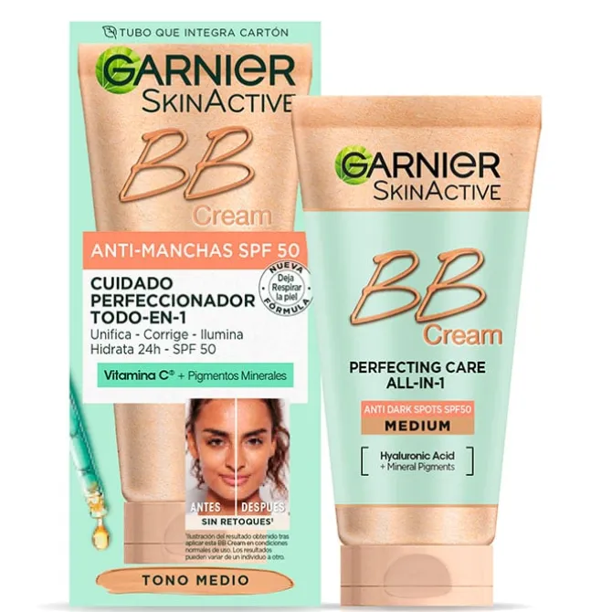 Skin Active BB Cream Anti-Manchas SPF50