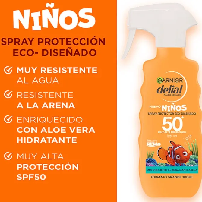 Spray Protector Niños Nemo SPF50+