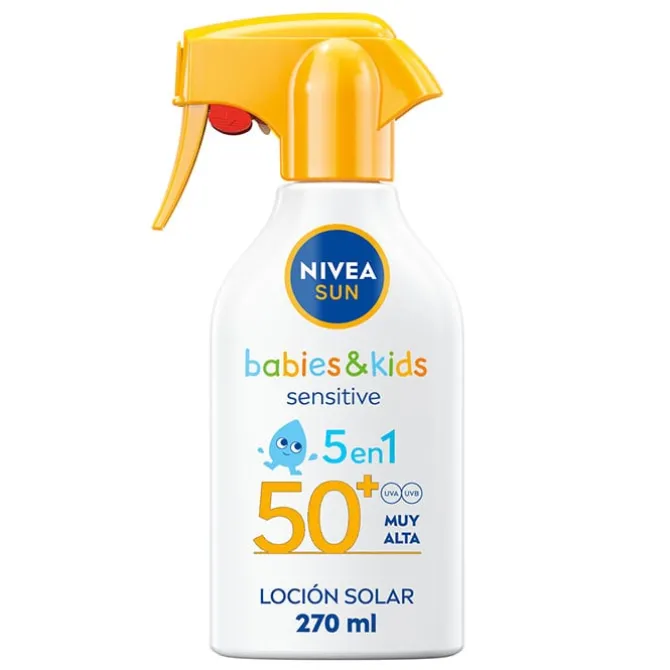 Spray Solar Bebés & Niños Sensitive SPF50+