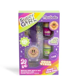 Super Girl Watch & Nails Set