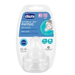 Tetina Physio Silicona 4 Meses+