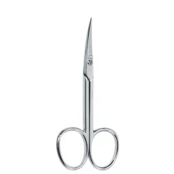 Tijera de Manicura Cutículas Curva Cromada