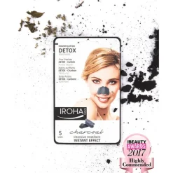 Tiras Nariz Puntos Negros Detox Carbón