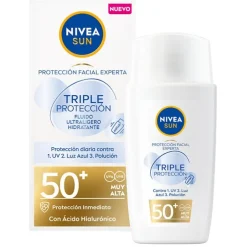 Triple Protección Facial SPF50+