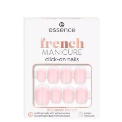 Uñas Artificiales Click-On French Manicure
