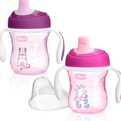 Vaso de Entrenamiento Mix&Match Rosa-Morado 6 Meses+