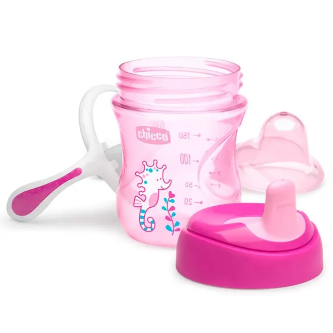 Vaso de Entrenamiento Mix&Match Rosa-Morado 6 Meses+