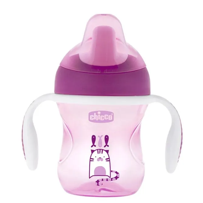 Vaso de Entrenamiento Mix&Match Rosa-Morado 6 Meses+