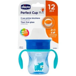 Vaso Evolutivo Perfect 360º Mix&Match Azul 12 Meses+