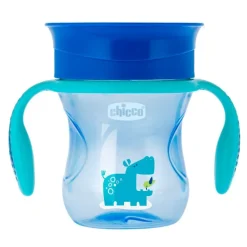 Vaso Evolutivo Perfect 360º Mix&Match Azul 12 Meses+