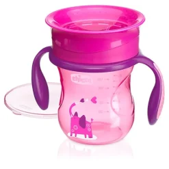 Vaso Evolutivo Perfect 360º Mix&Match Rosa 12 Meses+