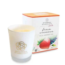 Vela Aromática Fresa Cremosa