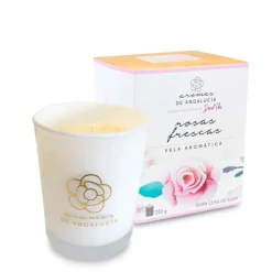 Vela Aromática Rosas Frescas
