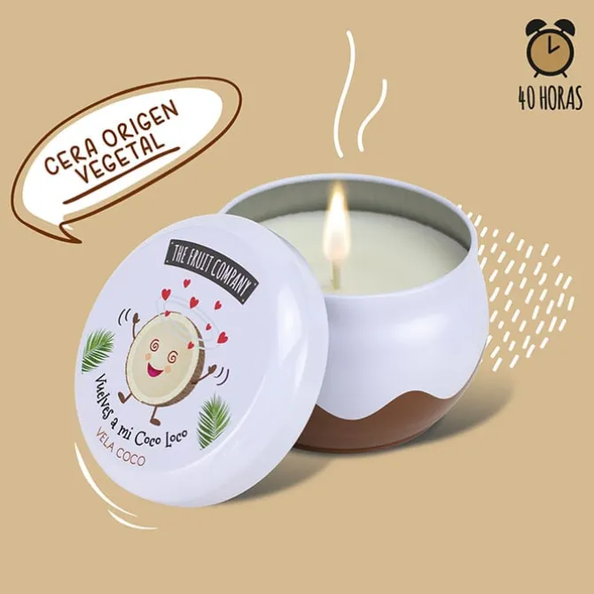 Vela Perfumada Coco