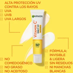 Vitamina C Fluido Antimanchas Anti-UV Invisible SPF50+