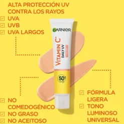 Vitamina C Fluido Antimanchas Anti-UV Glow SPF50+